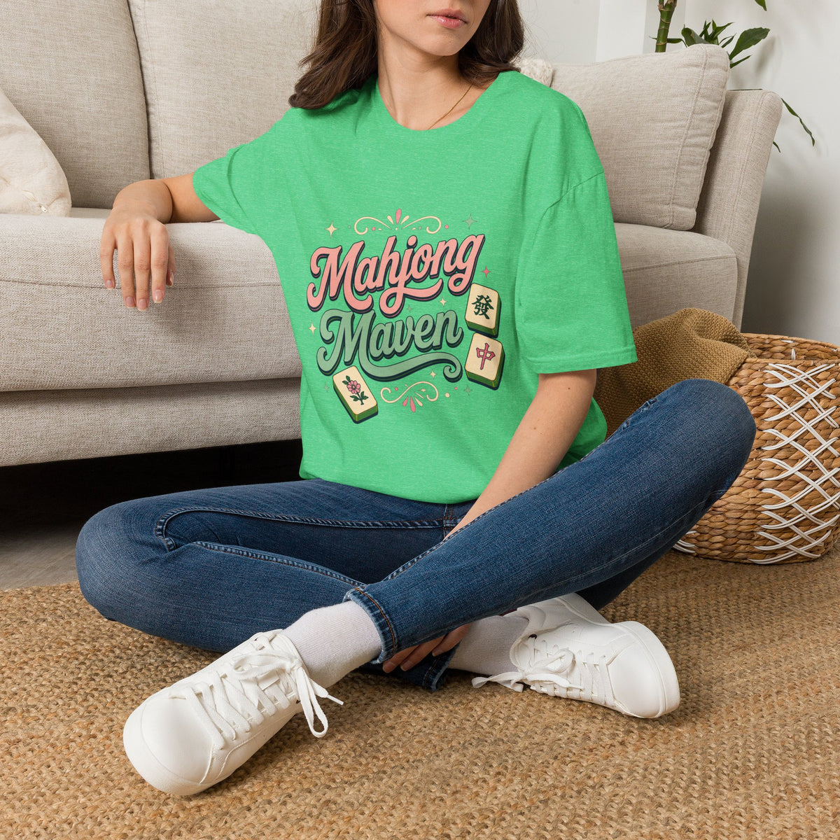 Mahjong Maven T-Shirt 100% Cotton