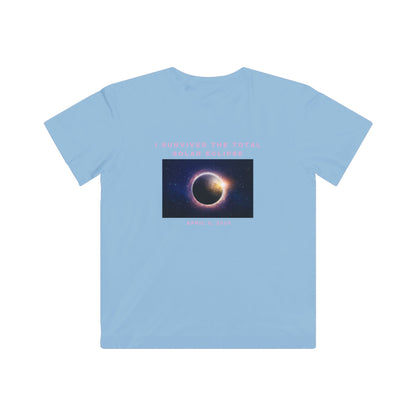 "I Survived The Total Solar Eclipse" Kids Fine Jersey Tee (Unisex)