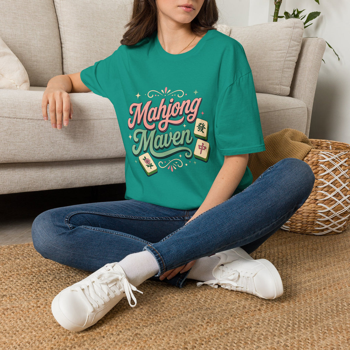 Mahjong Maven T-Shirt 100% Cotton