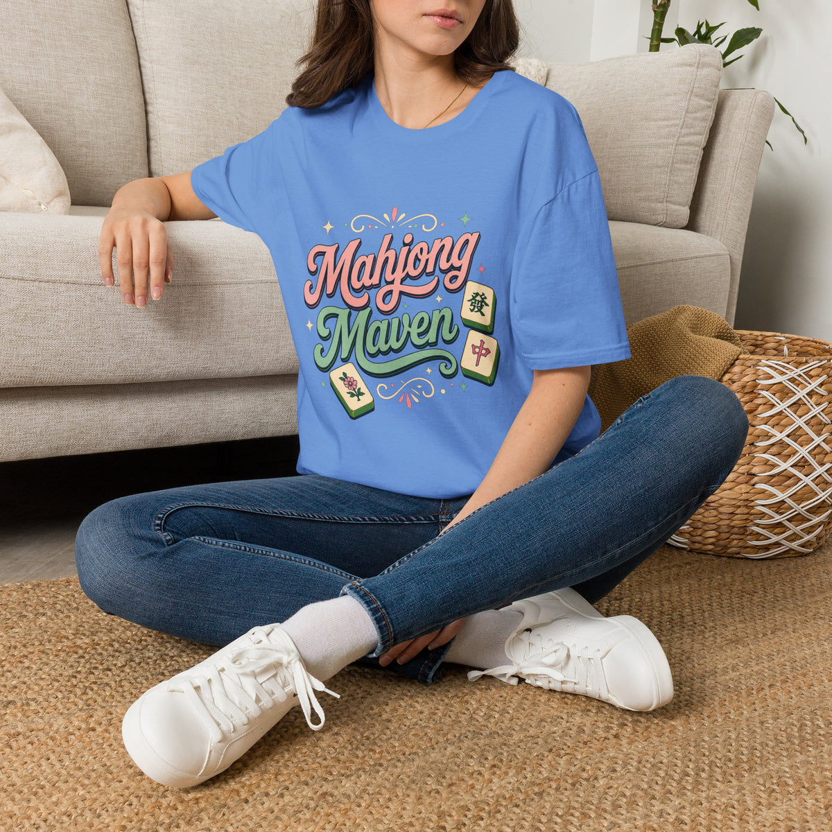 Mahjong Maven T-Shirt 100% Cotton