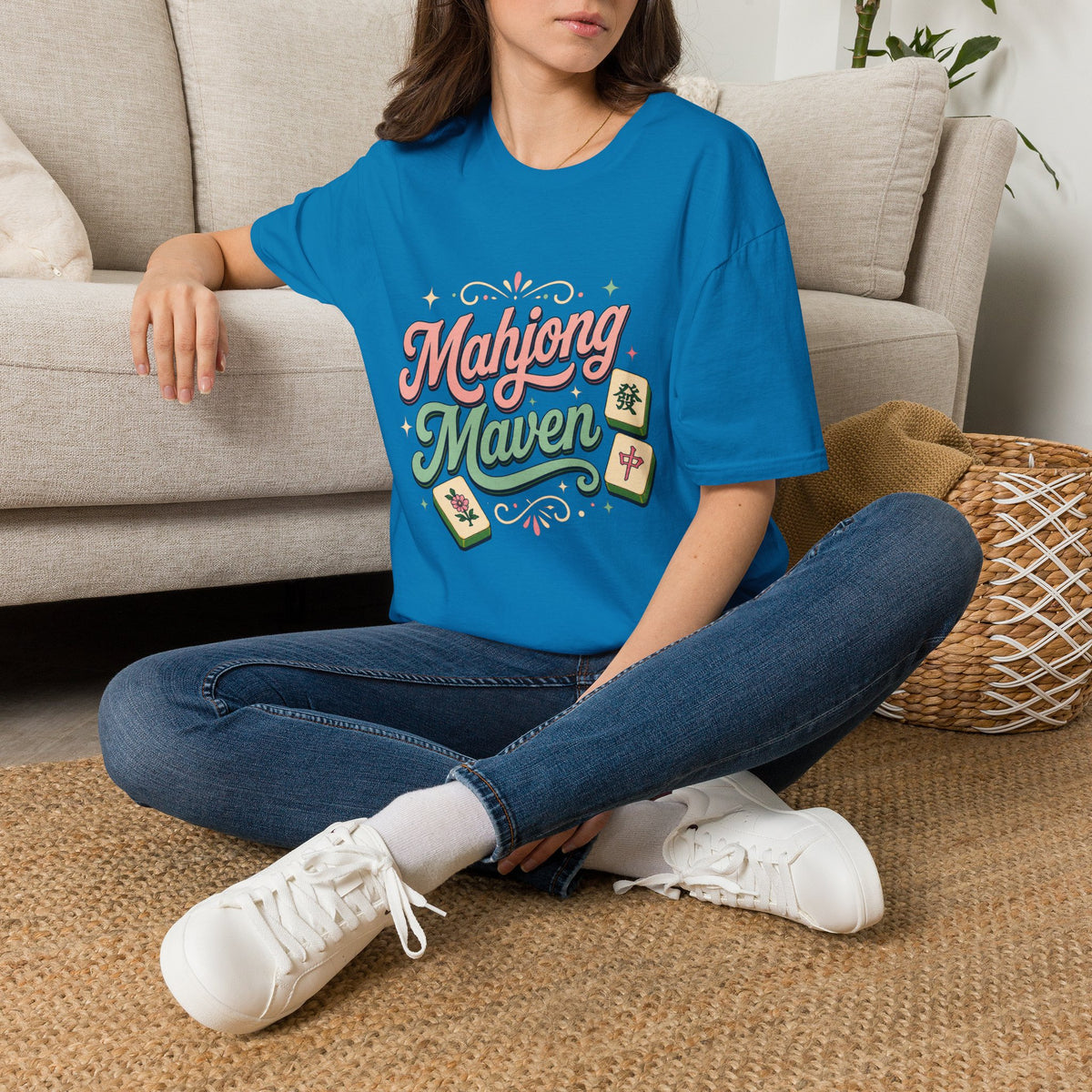 Mahjong Maven T-Shirt 100% Cotton