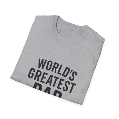 Vintage World's Greatest Dad Est 1955 Softstyle T-Shirt