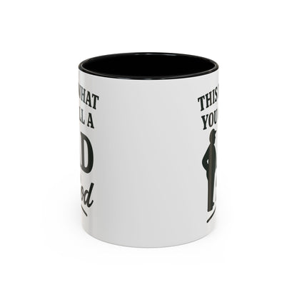 "This is What You Call a Dad Bod" Accent Coffee Mug, 11oz and 15 Oz