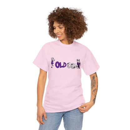 Old Cow Logo 100% Cotton T-Shirt (Unisex)