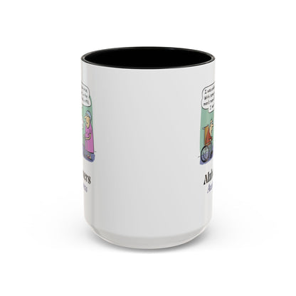 "Alzheimers Awareness" Accent Coffee Mug, 11 Oz and 15 Oz