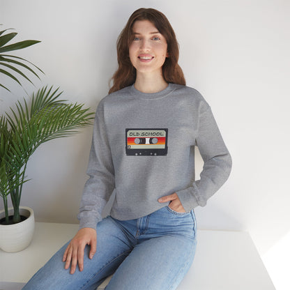 "Old School" Heavy Blend™ Crewneck Sweatshirt (Unisex)
