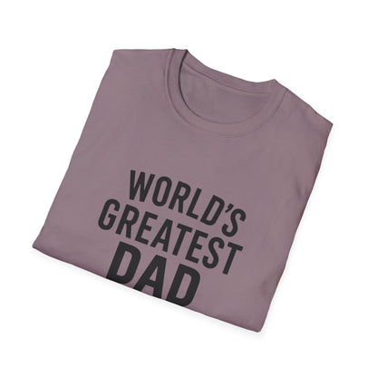 Vintage World's Greatest Dad Est 1985 Softstyle T-Shirt