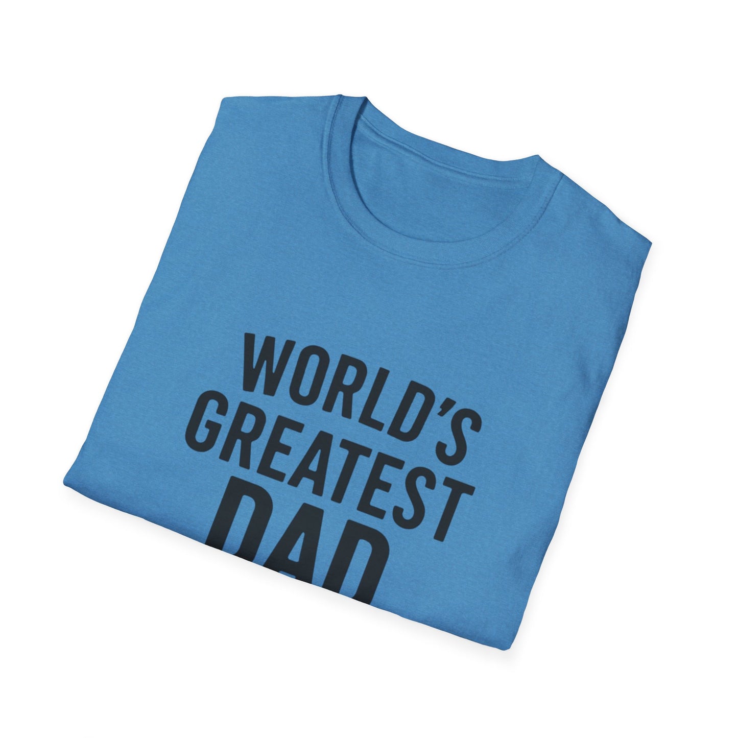 Vintage World's Greatest Dad Est 1999 Softstyle T-Shirt