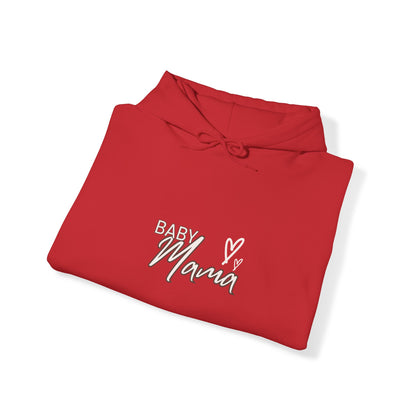 "Baby Mama" Heavy Blend™ Women's Hoodie Sweatshirt
