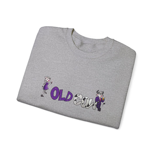 "Old Cow" Heavy Blend™ Crewneck Sweatshirt (Unisex)