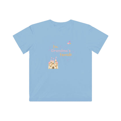 "I'm Grandma's Favorite" Kids Fine Jersey Tee (Unisex)