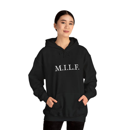 "M.I.L.F." Women's Heavy Blend™ Hoodie Sweatshirt (Unisex)