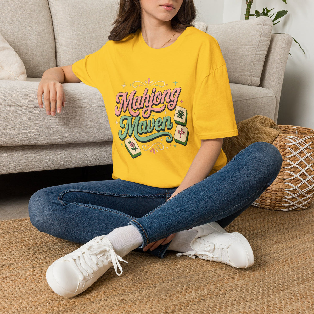 Mahjong Maven T-Shirt 100% Cotton