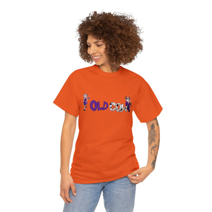 Old Cow Logo 100% Cotton T-Shirt (Unisex)