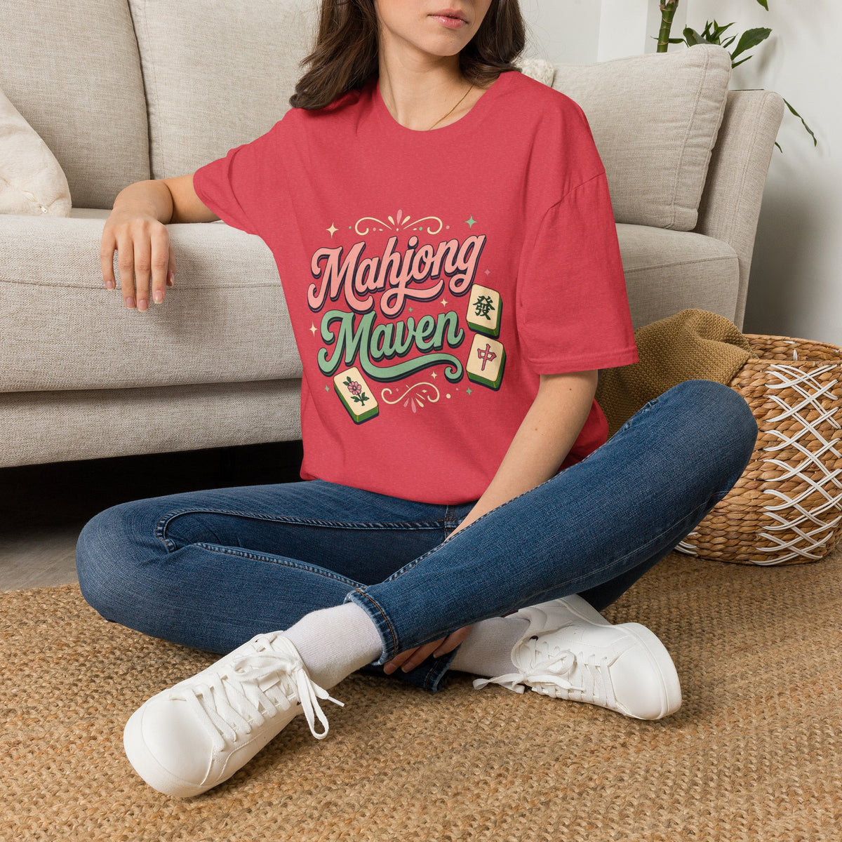 Mahjong Maven T-Shirt 100% Cotton