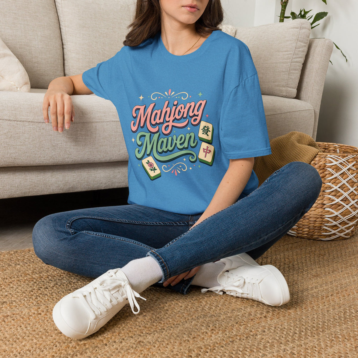 Mahjong Maven T-Shirt 100% Cotton