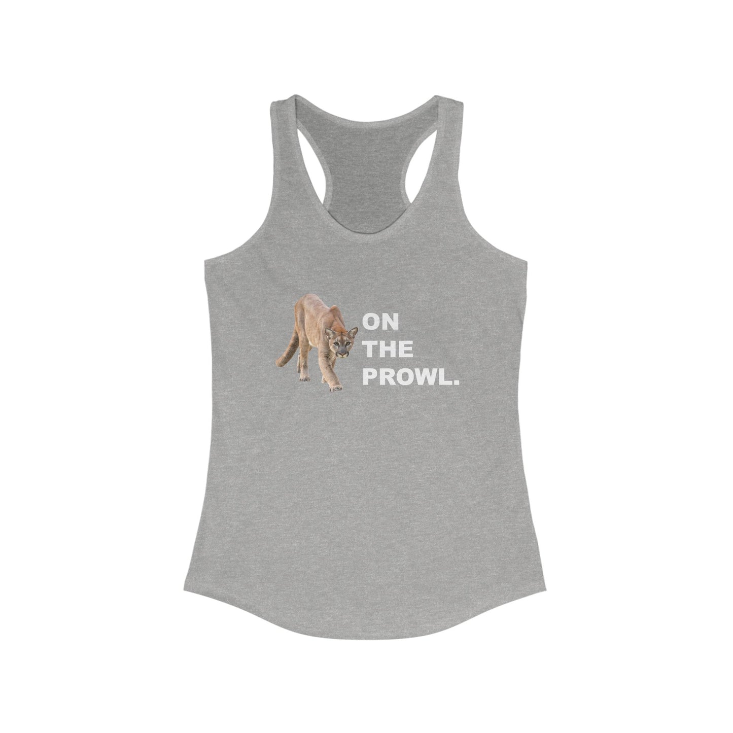 "On The Prowl" Women's Racerback Tank