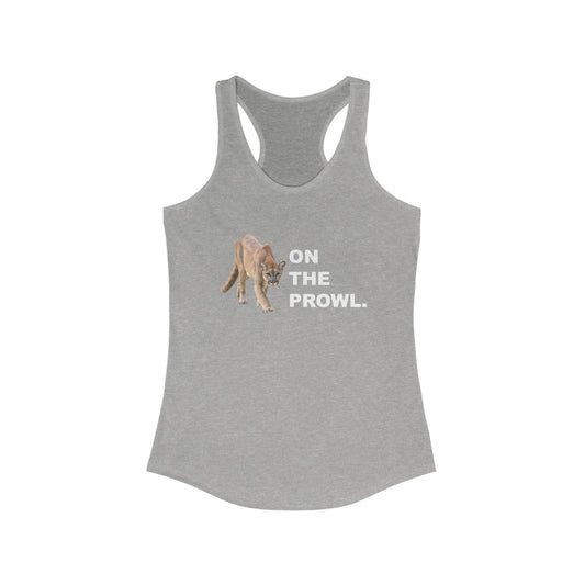"On The Prowl" Women's Racerback Tank