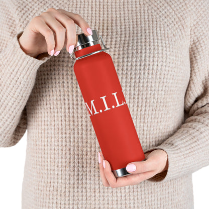 "M.I.L.F." Eco-Friendly 22oz Vacuum Insulated Bottle - BPA Free