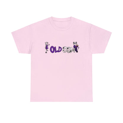 Old Cow Logo 100% Cotton T-Shirt (Unisex)