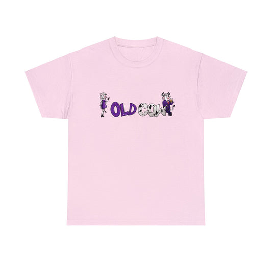 Old Cow Logo 100% Cotton T-Shirt (Unisex)