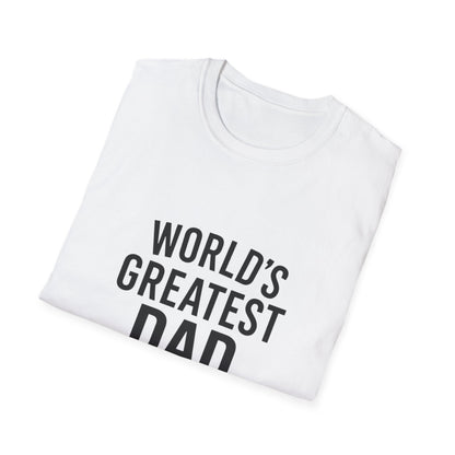 Vintage World's Greatest Dad Est 1970 Softstyle T-Shirt