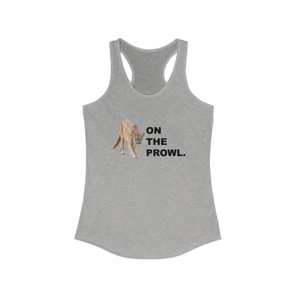 "On The Prowl" Women's Racerback Tank
