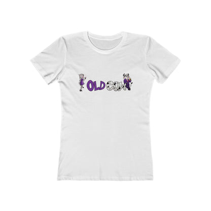 "Old Cow" 100% Cotton Women's Boyfriend T-Shirt