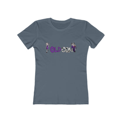 "Old Cow" 100% Cotton Women's Boyfriend T-Shirt