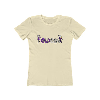 "Old Cow" 100% Cotton Women's Boyfriend T-Shirt