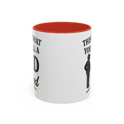 "This is What You Call a Dad Bod" Accent Coffee Mug, 11oz and 15 Oz