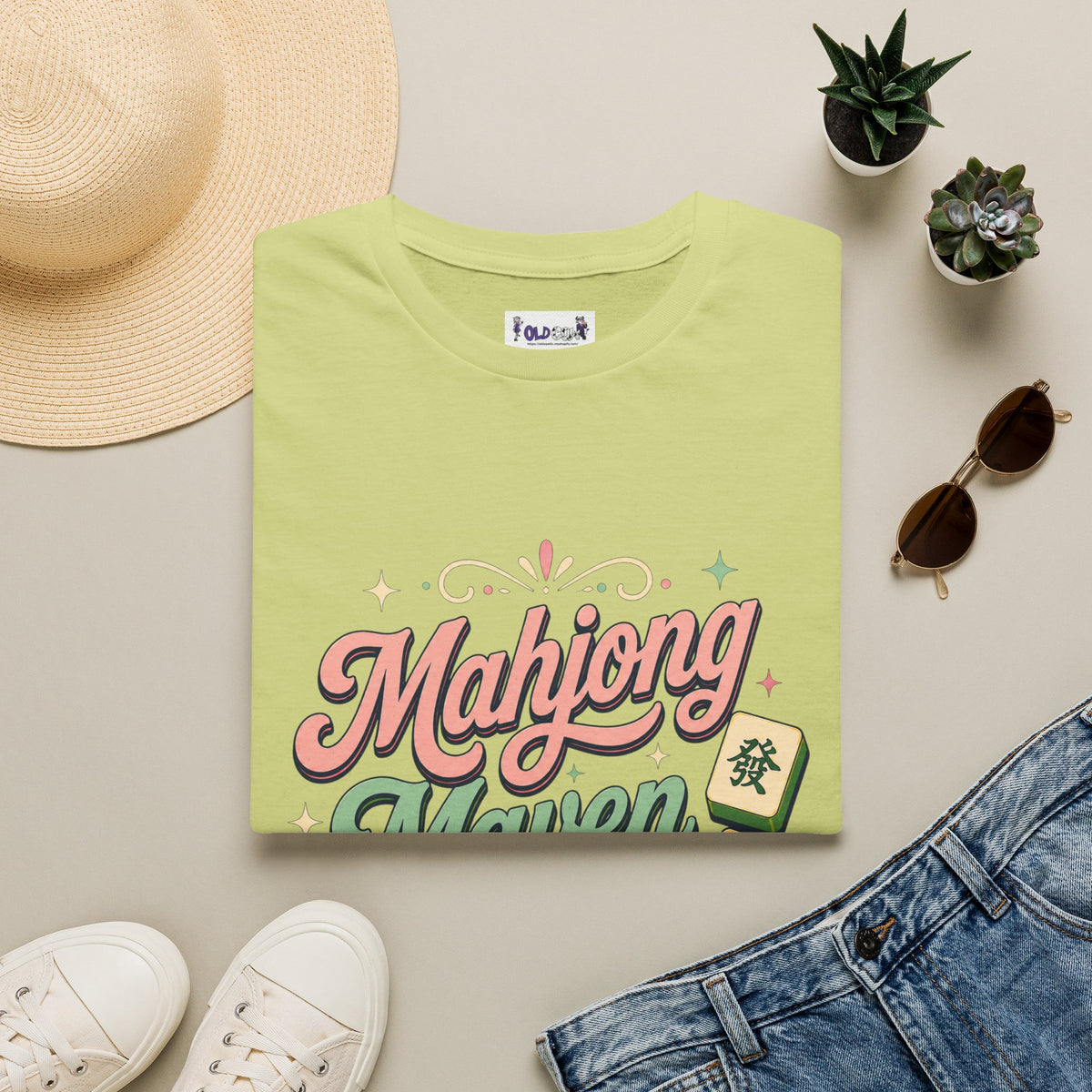 Mahjong Maven T-Shirt 100% Cotton