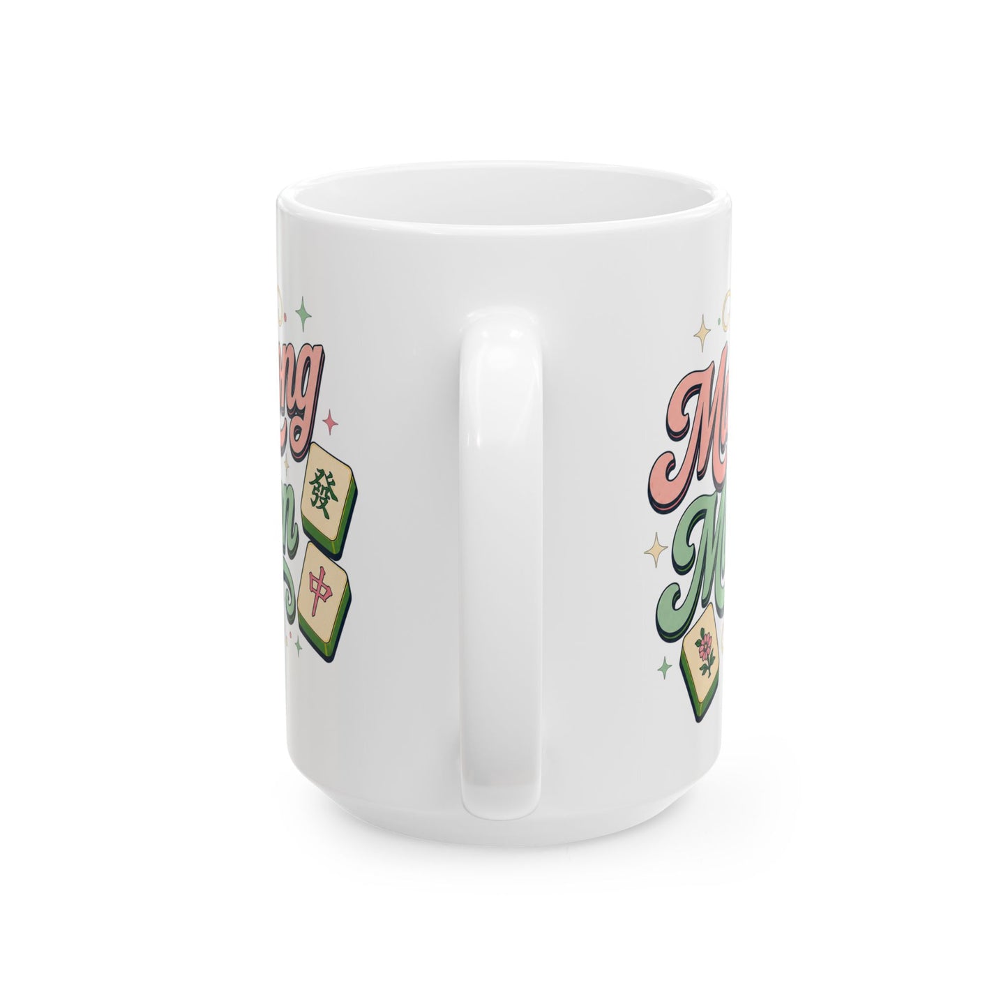Mahjong Maven 15 oz Ceramic Mug