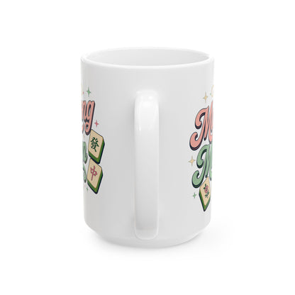 Mahjong Maven 15 oz Ceramic Mug