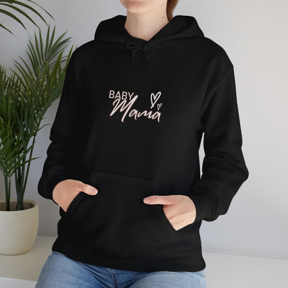 "Baby Mama" Heavy Blend™ Women's Hoodie Sweatshirt