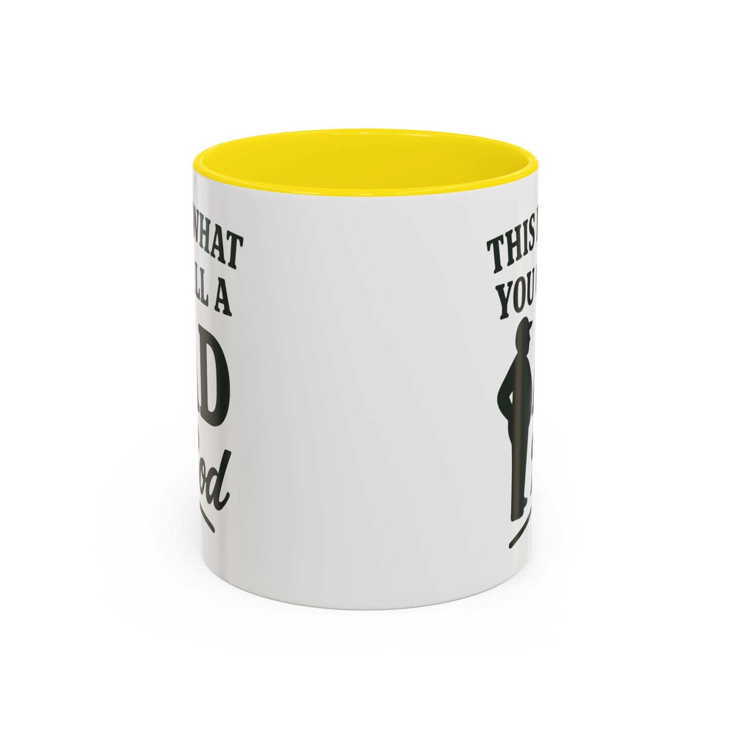 "This is What You Call a Dad Bod" Accent Coffee Mug, 11oz and 15 Oz