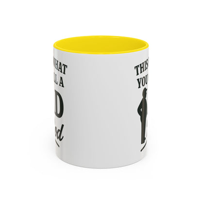 "This is What You Call a Dad Bod" Accent Coffee Mug, 11oz and 15 Oz