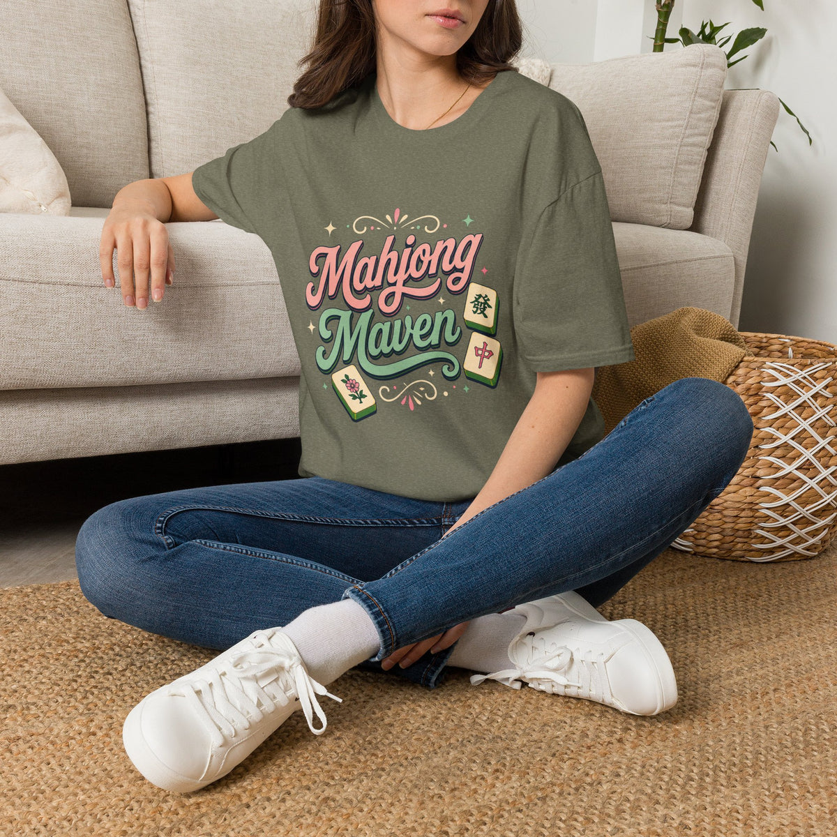 Mahjong Maven T-Shirt 100% Cotton