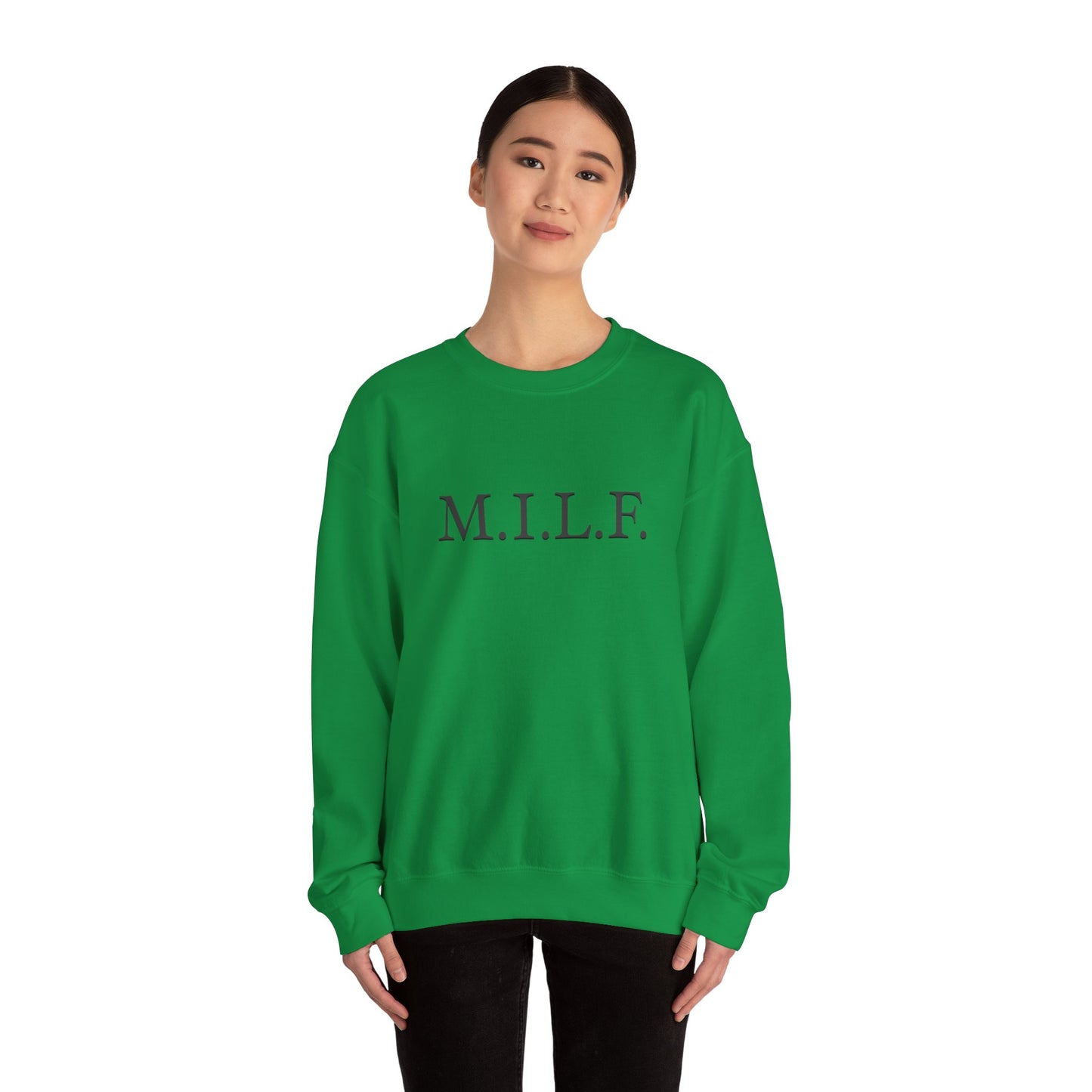 M.I.L.F. Heavy Blend™ Women's Crewneck Sweatshirt
