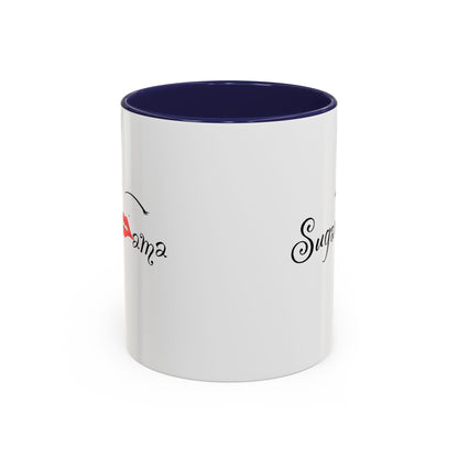 "Sugar Mama" Accent Coffee Mug, 11 Oz and 15 Oz