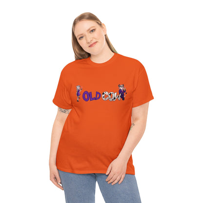 Old Cow Logo 100% Cotton T-Shirt (Unisex)