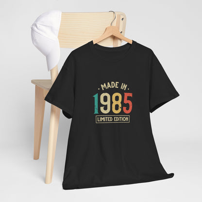 "Made In 1985" 100% Cotton Limited Edition T-Shirt (Unisex)