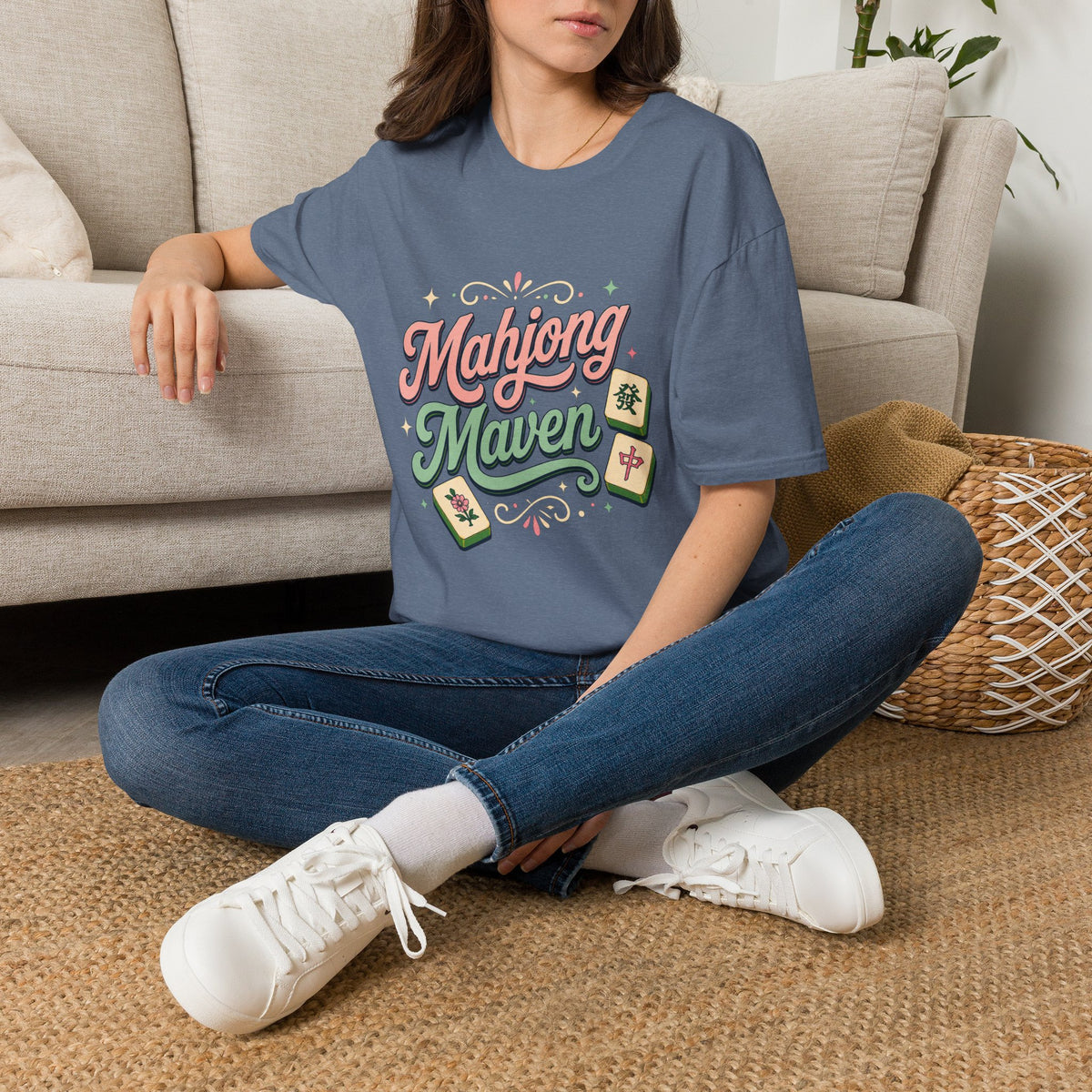 Mahjong Maven T-Shirt 100% Cotton