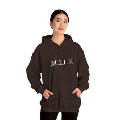 "M.I.L.F." Women's Heavy Blend™ Hoodie Sweatshirt (Unisex)