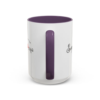 "Sugar Mama" Accent Coffee Mug, 11 Oz and 15 Oz