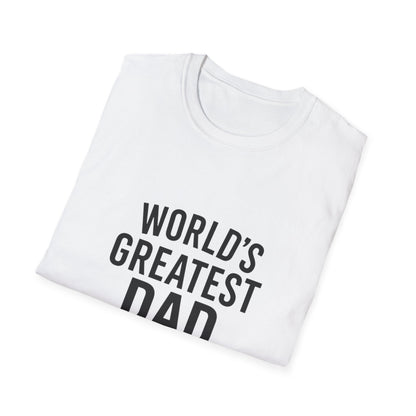 Vintage World's Greatest Dad Est 1960 Softstyle T-Shirt