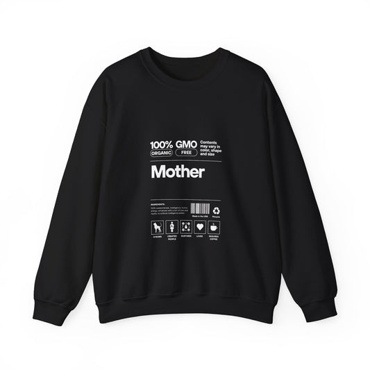 Mother" List Of Ingredients" Women's Heavy Blend™ Crewneck Sweatshirt
