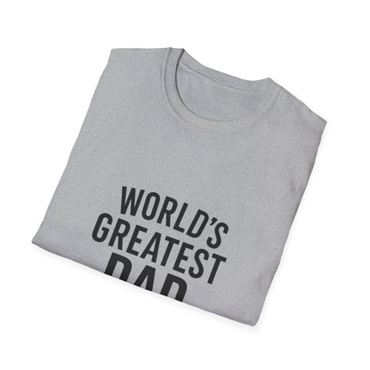Vintage World's Greatest Dad Est 1965 Softstyle T-Shirt