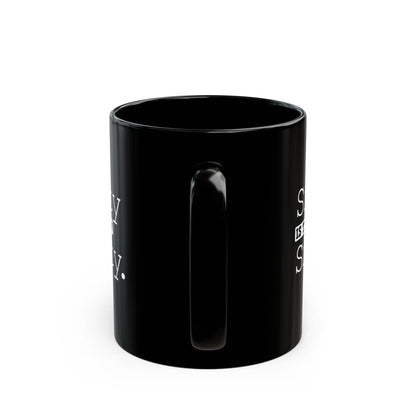 "Sixty Is The New Sixty" Black Coffee Mug, 11 0z and 15 Oz