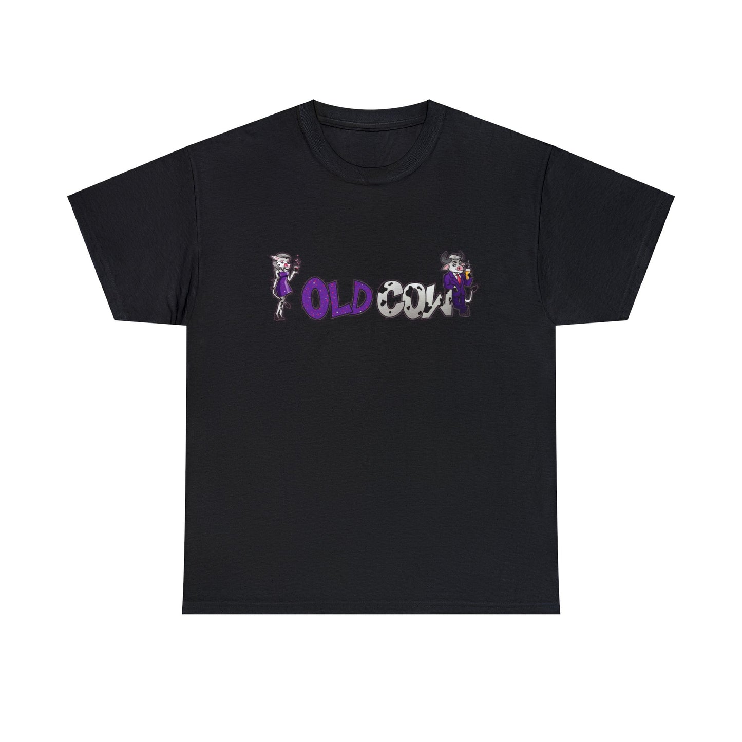 Old Cow Logo 100% Cotton T-Shirt (Unisex)